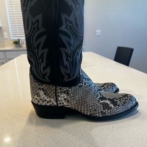 Tecovas “The Bryce” Python Cowboy Boots, 9 D